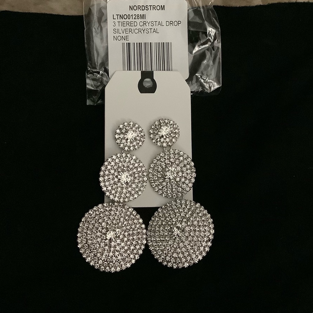 Leith Crystal Drop Earrings